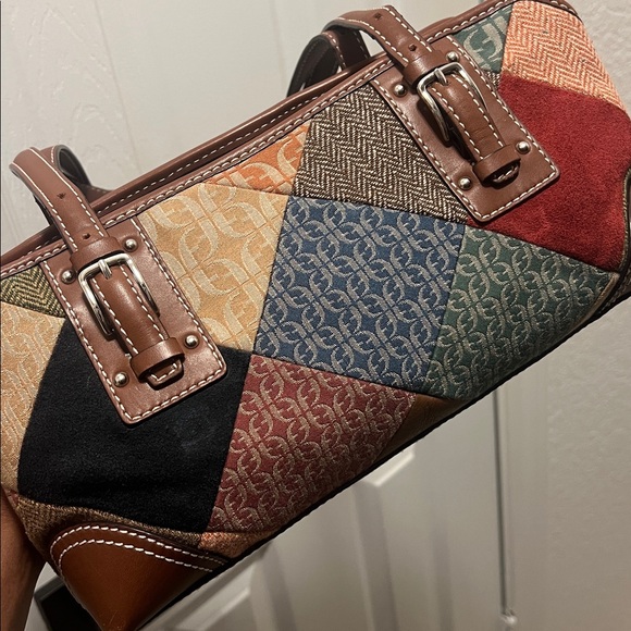 Fossil Multicolor Patchwork Shoulder Bag - Picture 2 of 6